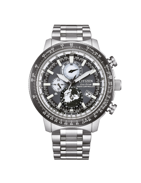 radiocontrol solar Citizen Promaster Geo Trekker  BY3006-53H 46mm 200m WR cristal de zafiro